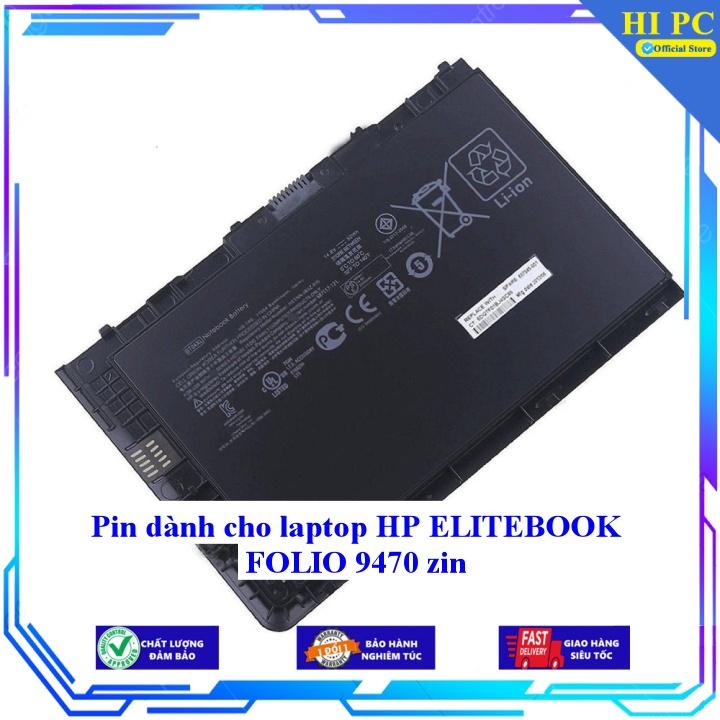 Pin dành cho laptop HP ELITEBOOK FOLIO 9470 - Hàng Nhập Khẩu