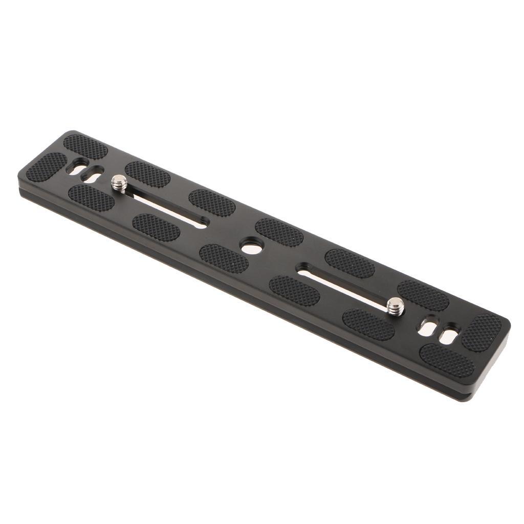 PU-200 Quick Release Plate QR Clamp 200mm for DSLR Camera Tripod Ball Head