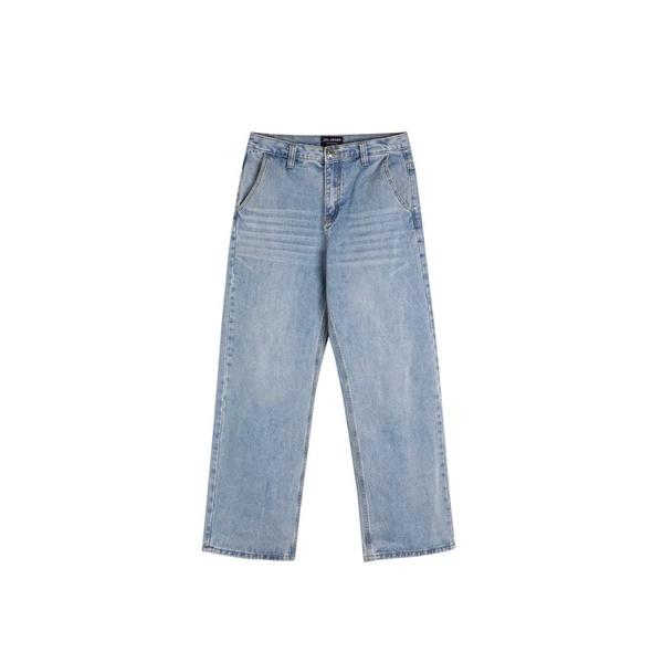 Quần baggy jeans ống suông nam ms813