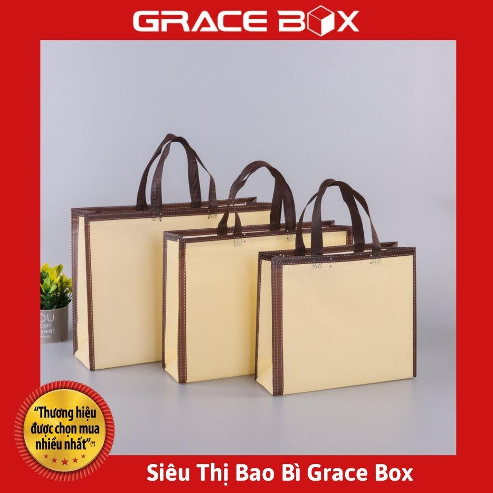 Túi Vải Môi Trường Cán Màng PP Chống Thấm Hàng Cao Cấp - Sang Trọng - Siêu Thị Bao Bì Grace Box