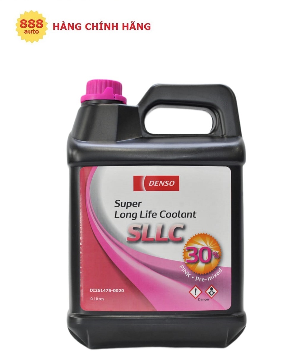Nước làm mát động cơ DENSO, 4 lít, cho tất cả các hãng xe