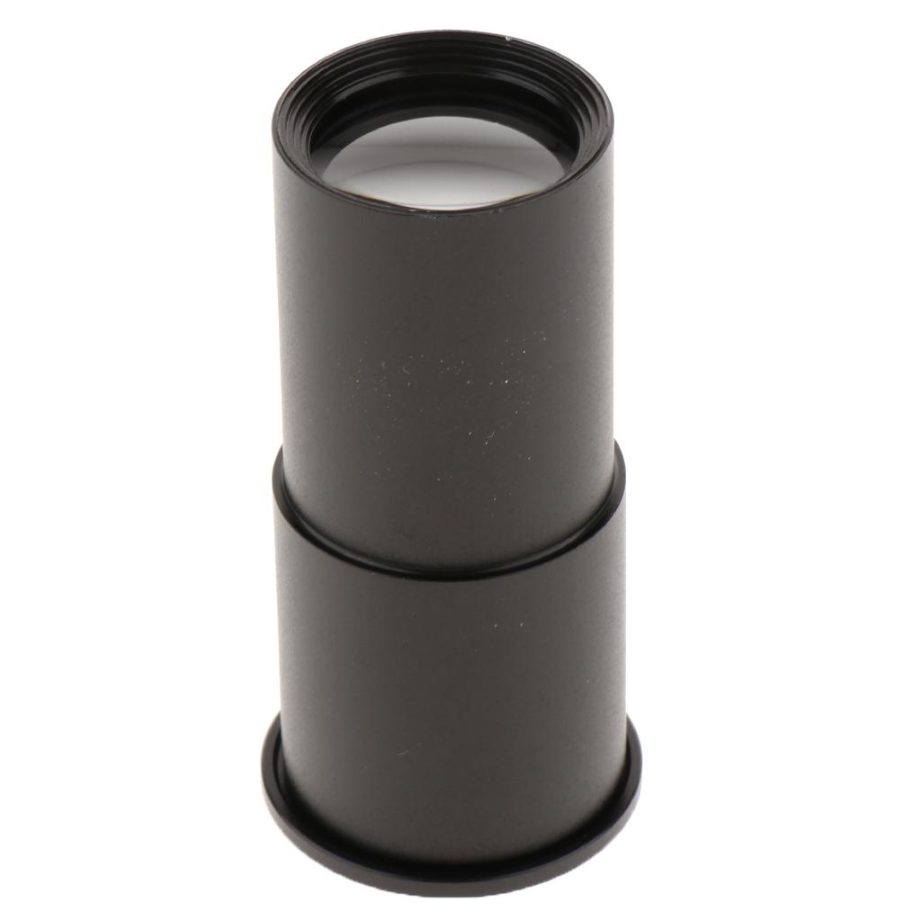 1pc H5X Microscope Eyepiece Lens for Biological Microscope 23.2mm - Black