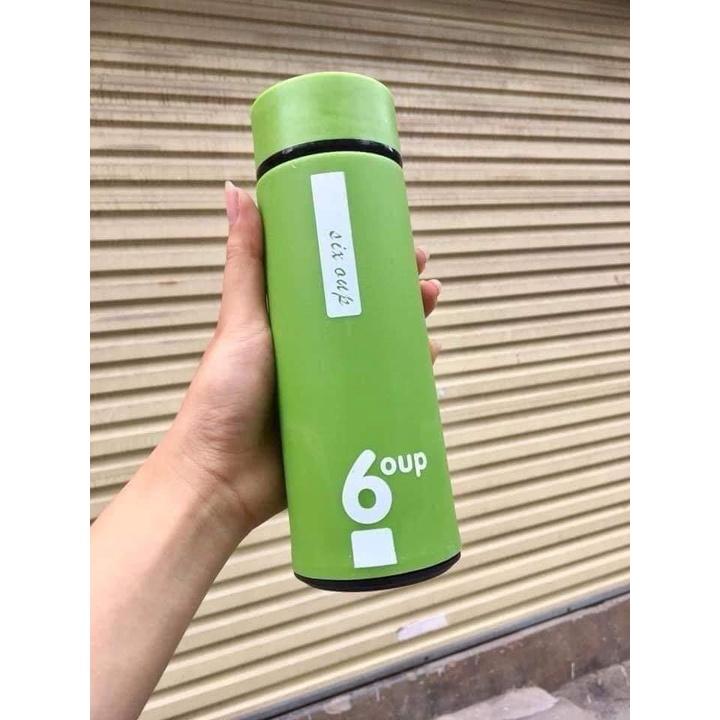 Bình Đựng Nước Lõi Thủy Tinh Có Lớp Nhựa Chống Nóng Giữ Nhiệt Dung Tích 450ml