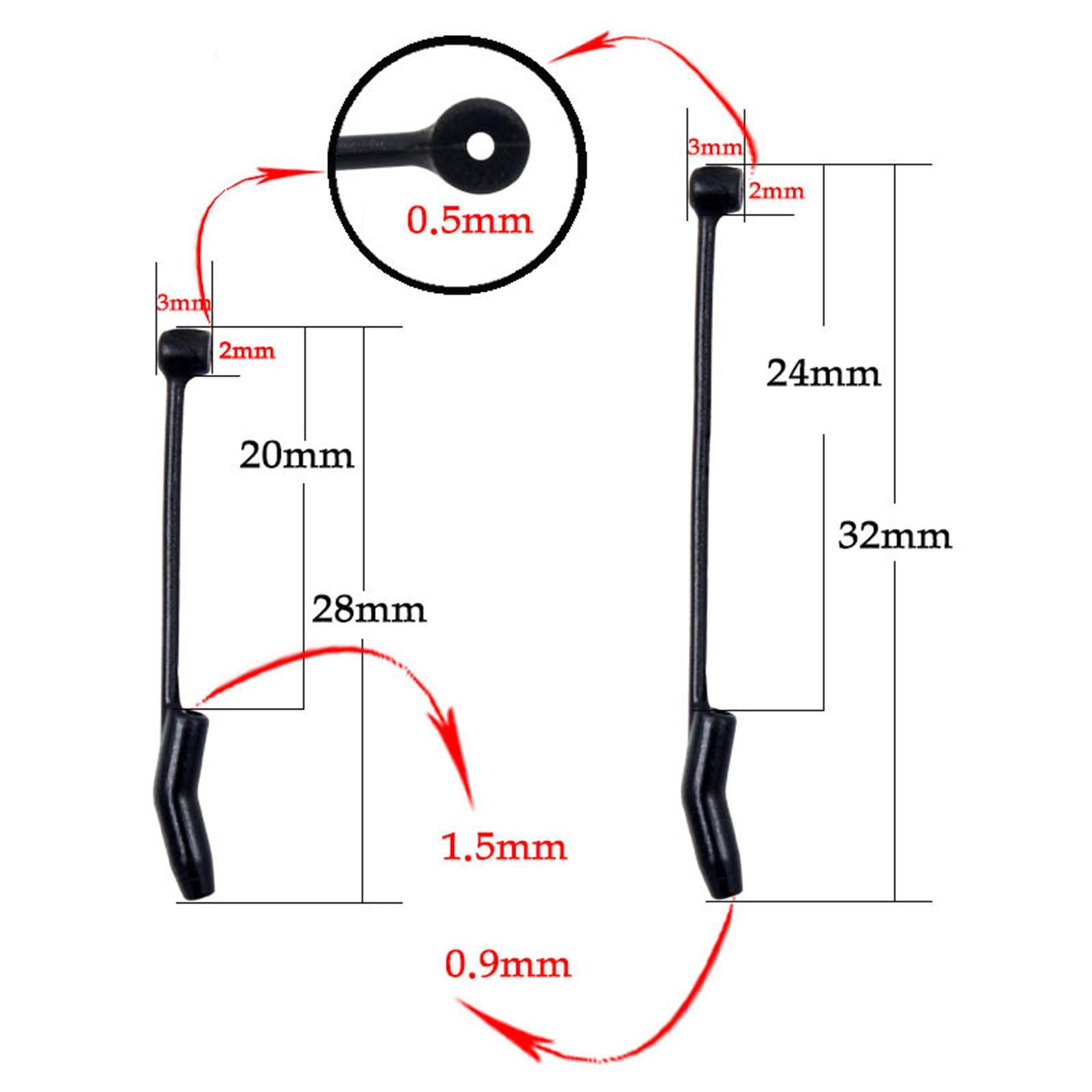 Carp Fishing Kickers Sleeve Tackle D Rigs Kicker Hooks Line Aligner
