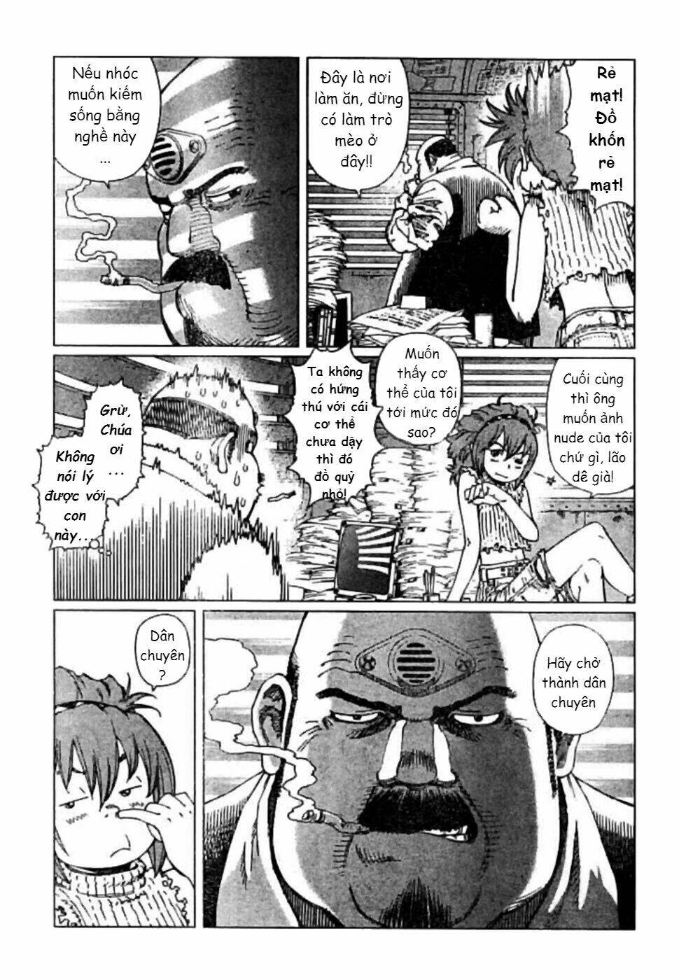 thiên thần chiến tranh alita ngoại truyện chapter 1 6