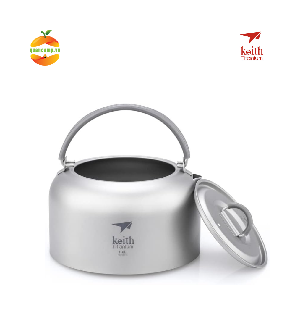 Ấm đun nước Titanium Keith Ti3901 1000ml [Hàng chính hãng]