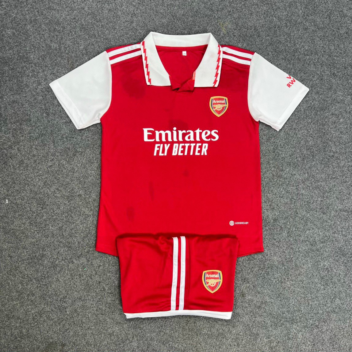 Bộ Quần Áo Bóng Đá Trẻ Em – CLB Arsenal