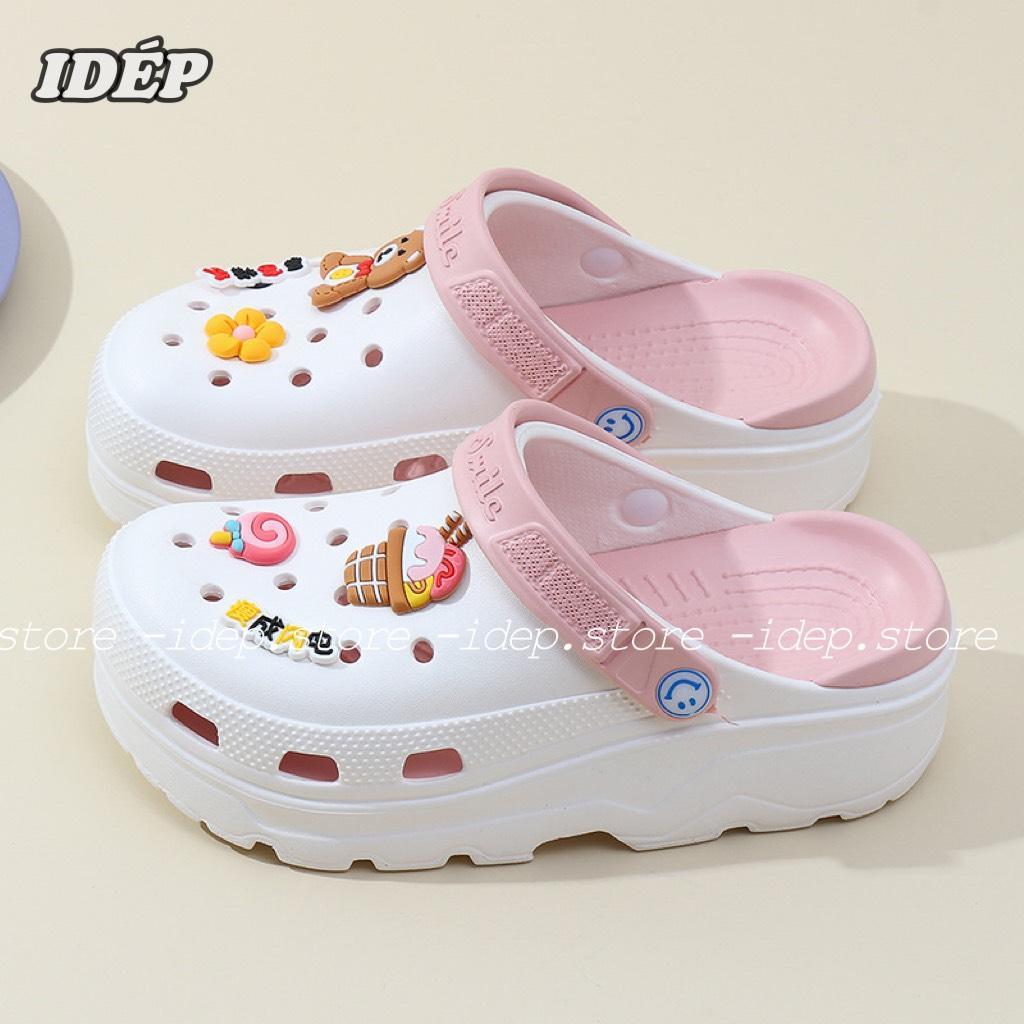 Giày Sandal Đế Xuồng Mềm Mại Thời Trang Dành Cho Nữ SL063 - Trắng