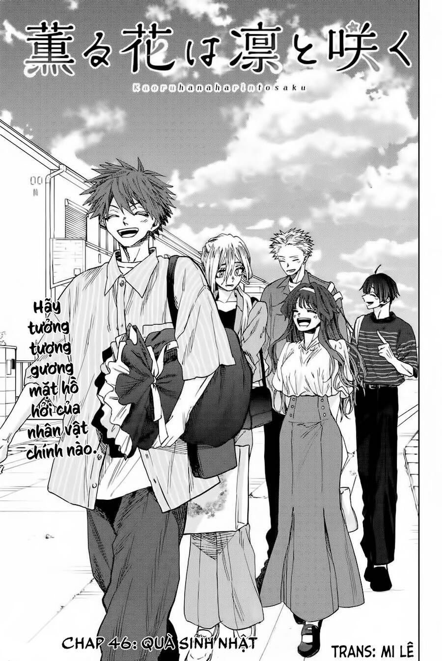the fragrant flower blooms with dignity - kaoru hana wa rin to saku chapter 46 2