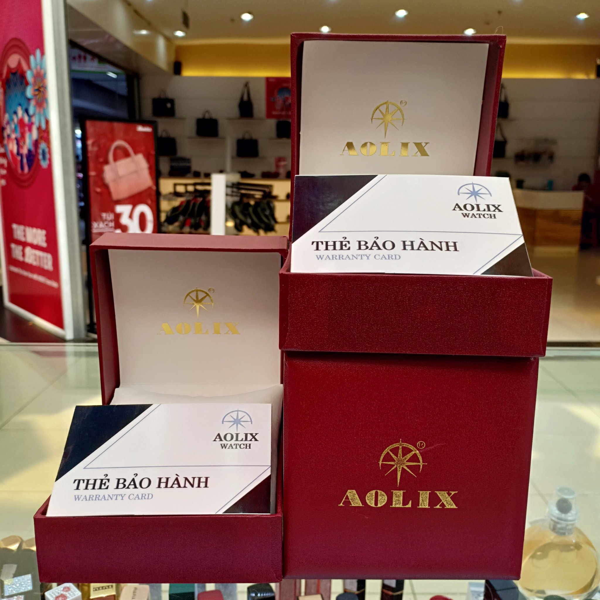 Đồng hồ nam Aolix AL9099G [Full Box] - Kính Sapphire, chống xước, chống nước - Dây thép không gỉ