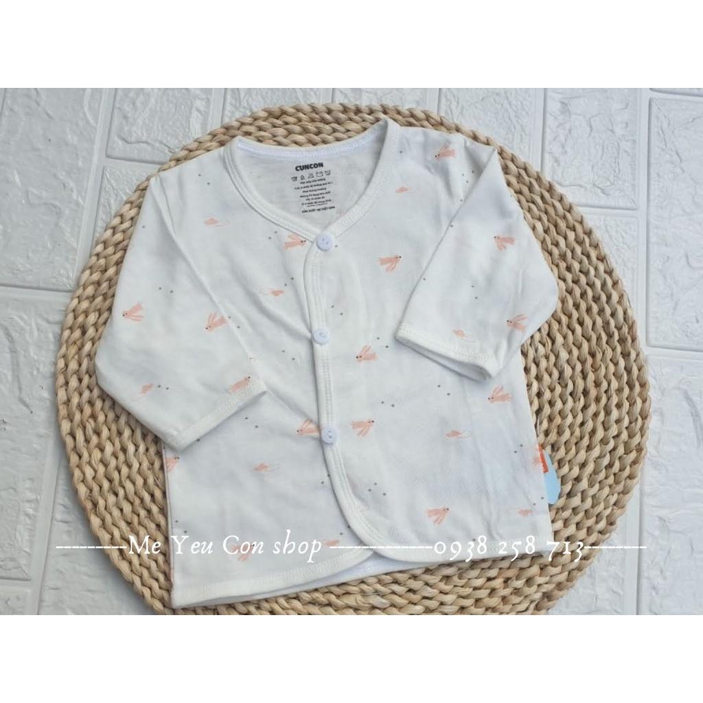 [CC06] 3-9kg ÁO CÀI XÉO TAY DÀI (Họa tiết) CHO BÉ - CÚN CON - THỎ CON