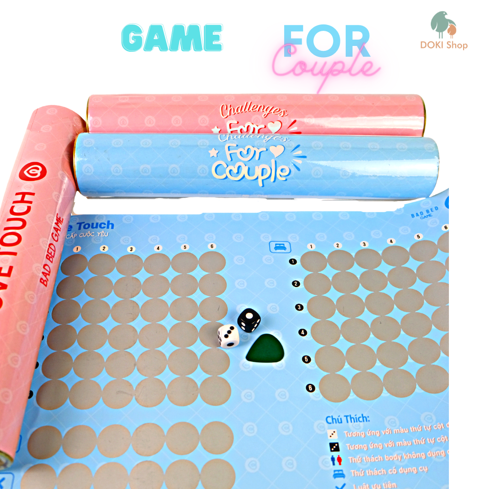 Boardgame ống Badbed game , trò chơi cho vợ chồng, cặp đôi couple