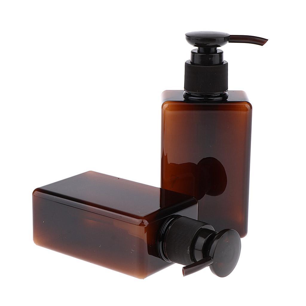 4Pcs/set 5oz Empty Plastic Lotion Pump Bottles for Cleansing Oils Shampoo