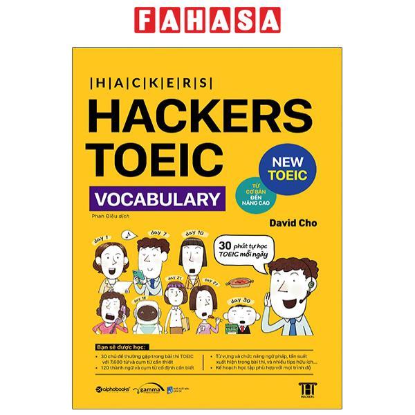 Hackers Toeic Vocabulary (Tái Bản 2023)