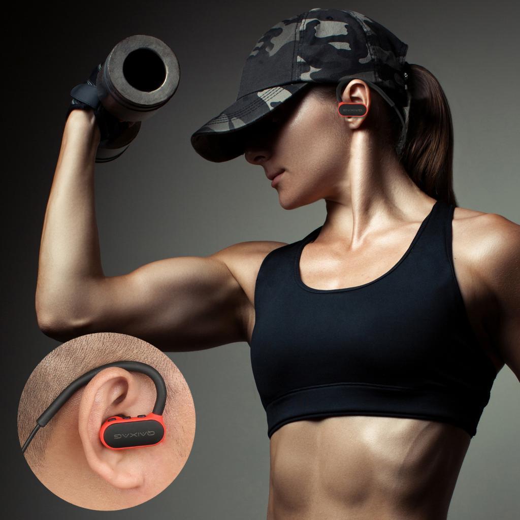 AX-10 Wireless Bluetooth Sports Headset Stereo Ear-Hanging Headphones