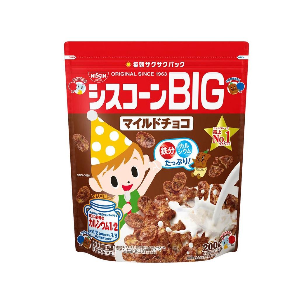 Ngũ cốc dinh dưỡng Nissin Ciscorn Big Mild Choco 200g