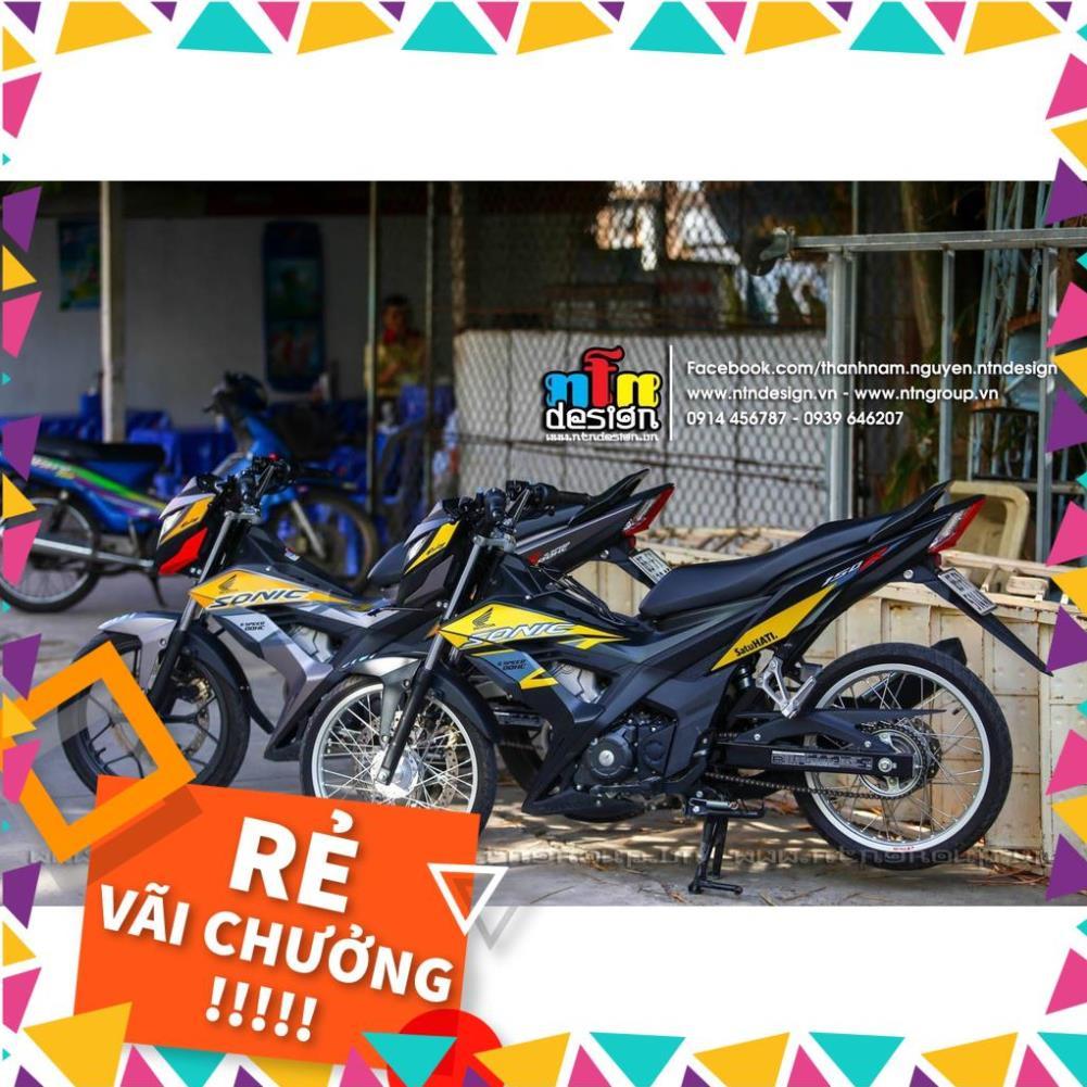 Tem Rời Sonic Mẫu 150R Vàng Đen