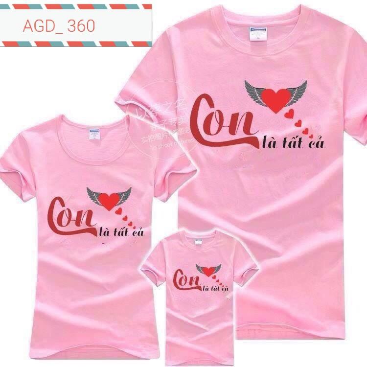 Áo mẫu in con là tất cả - MÃ AGD 360