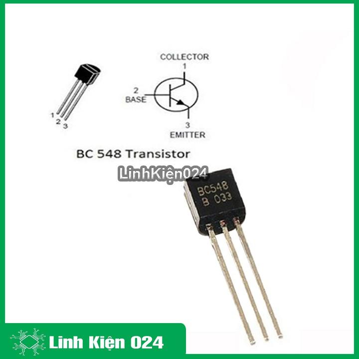 BC548 TO-92 TRANS NPN 0,1A 30V