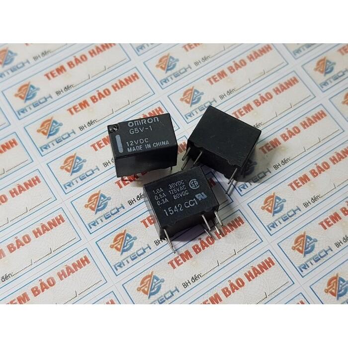 Combo 3 chiếc G5V-1-12VDC 12V Relay OMRON hàng chính hãng