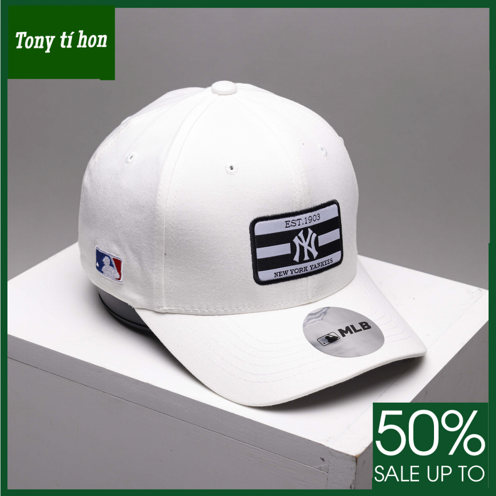 Tony tí hon _ Mũ/nón kết lưỡi trai kết hợp nhãn sọc ngang 1903 thêu bít đuôi thời trang nam nữ cá tính cao cấp, đẹp_ 2 màu