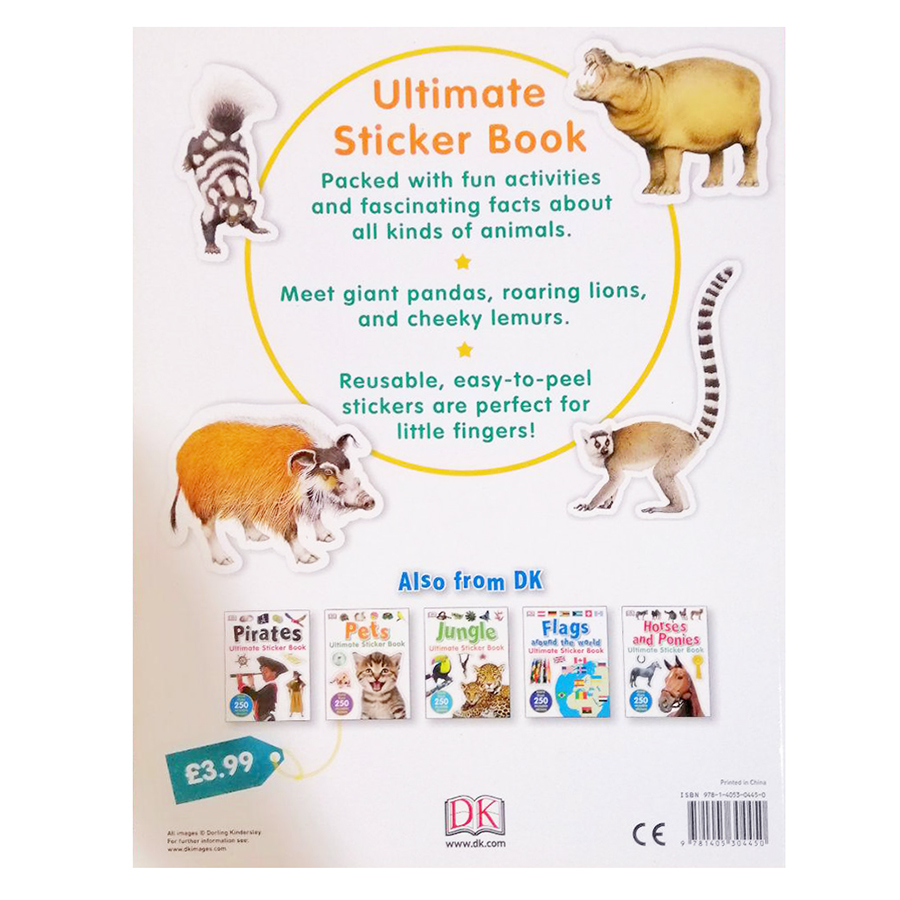 Ultimate Sticker Book Animal