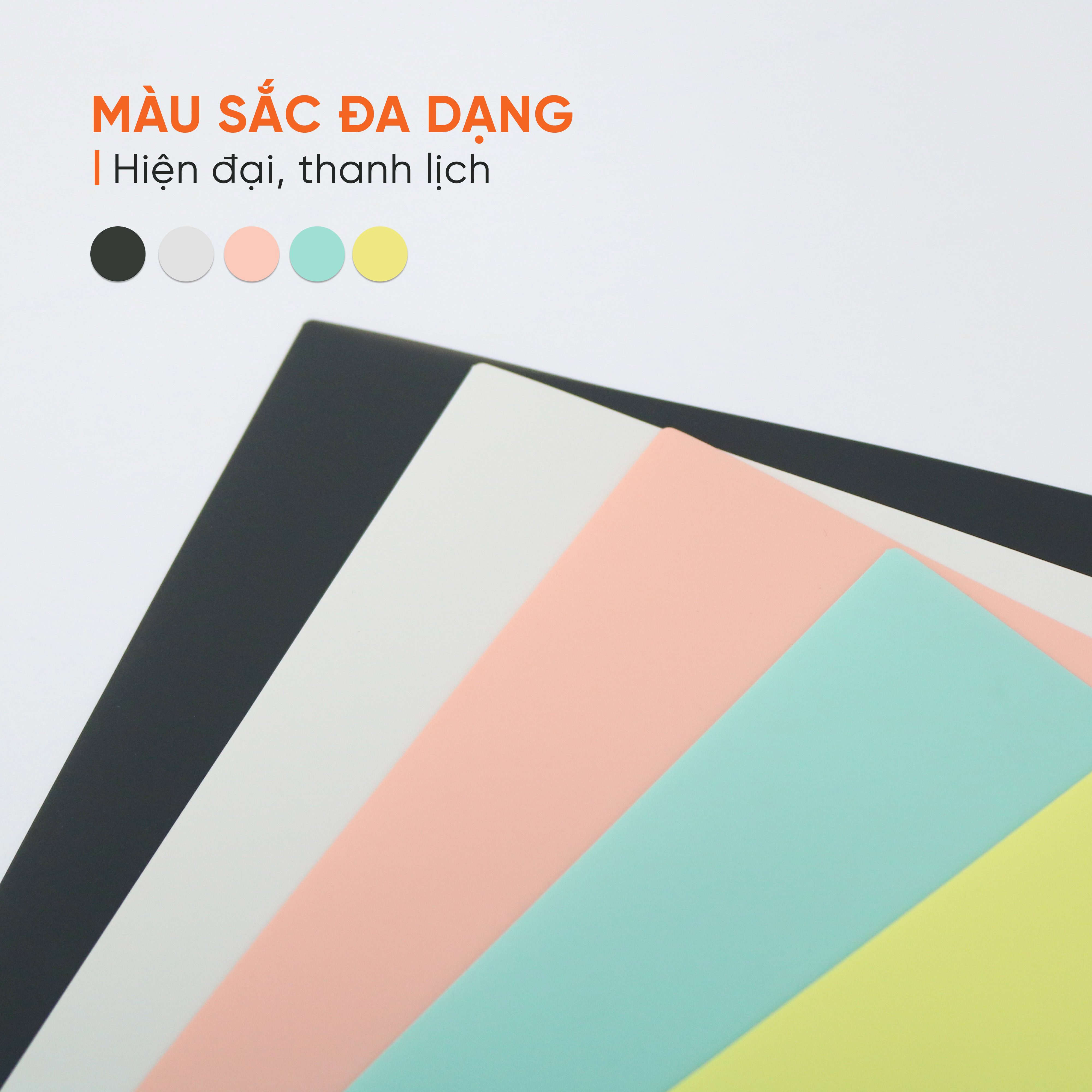 Bìa Lá A4 Silky AO+ Nhựa PP/ A4
