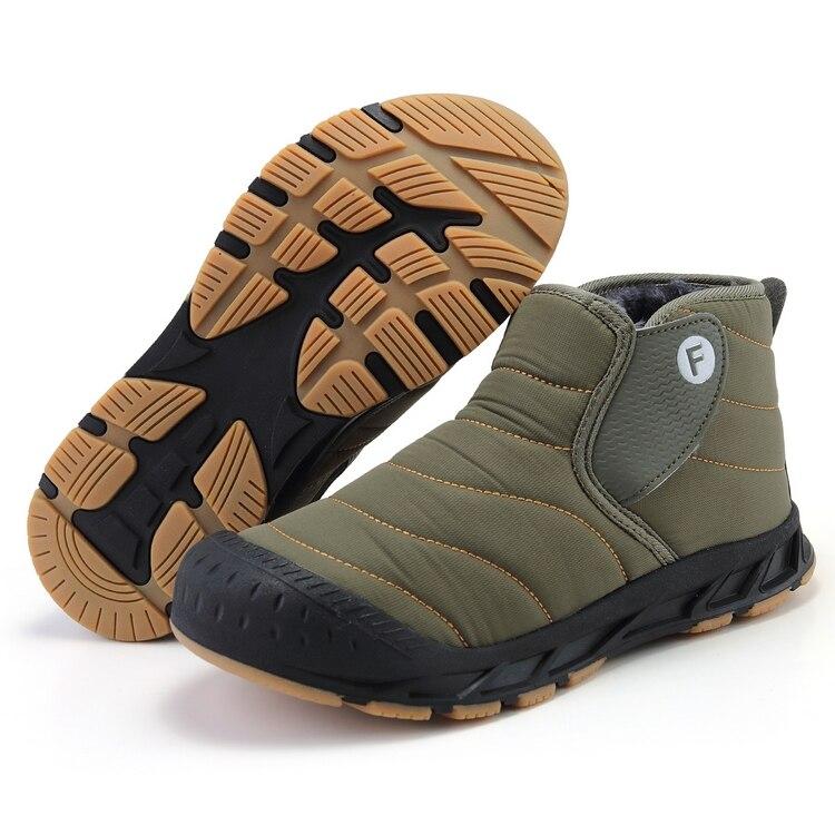 Large Size Unisex Winter Boots Warm Men Boots Warm Snow Shoes Slip On Men Shoes Winter Boots For Men