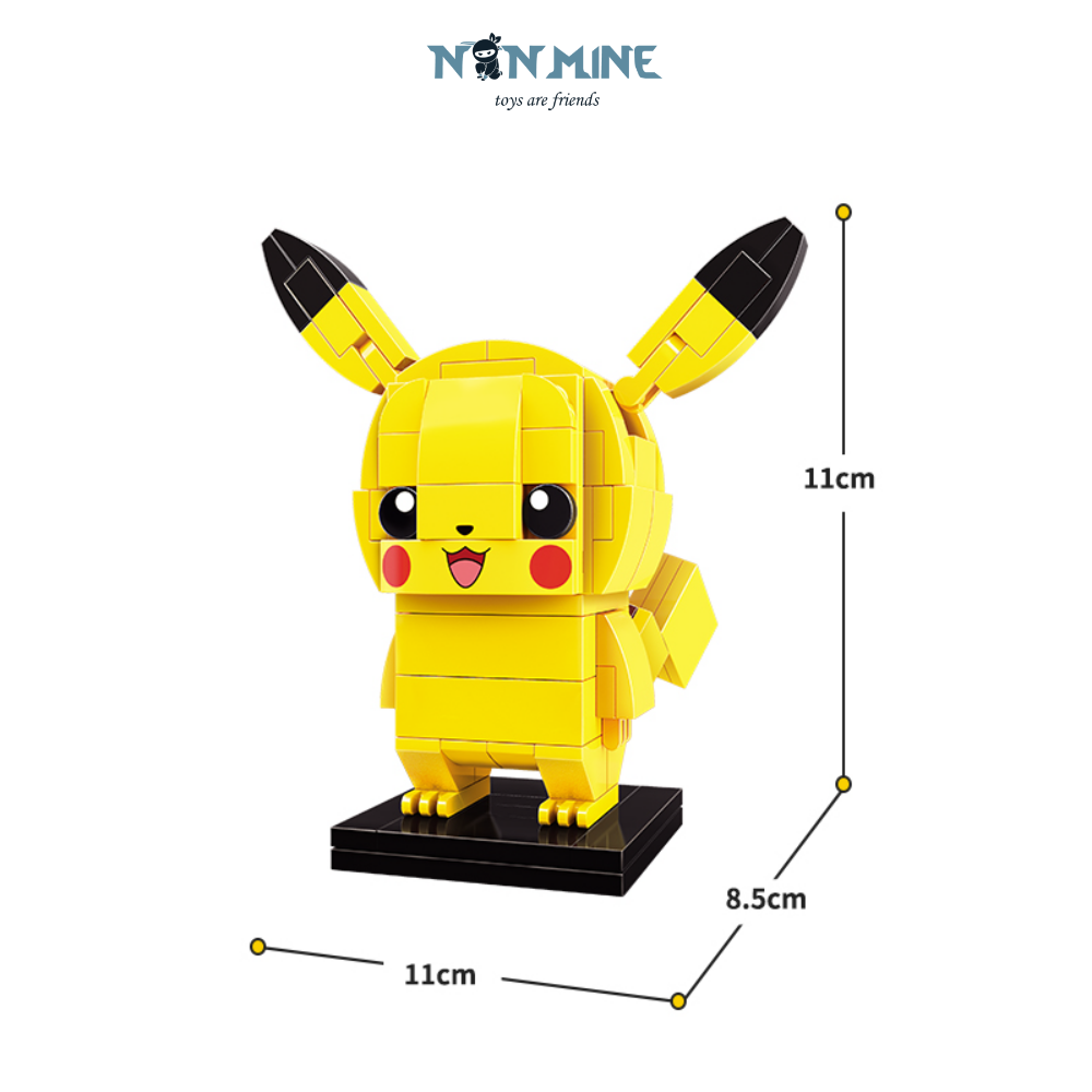 Đồ Chơi Lắp Ráp Pokemon Pikachu A0101 Mô Hình Hoạt Hình Truyện Tranh 116 Chi Tiết Cho Trẻ Từ 6 Tuổi