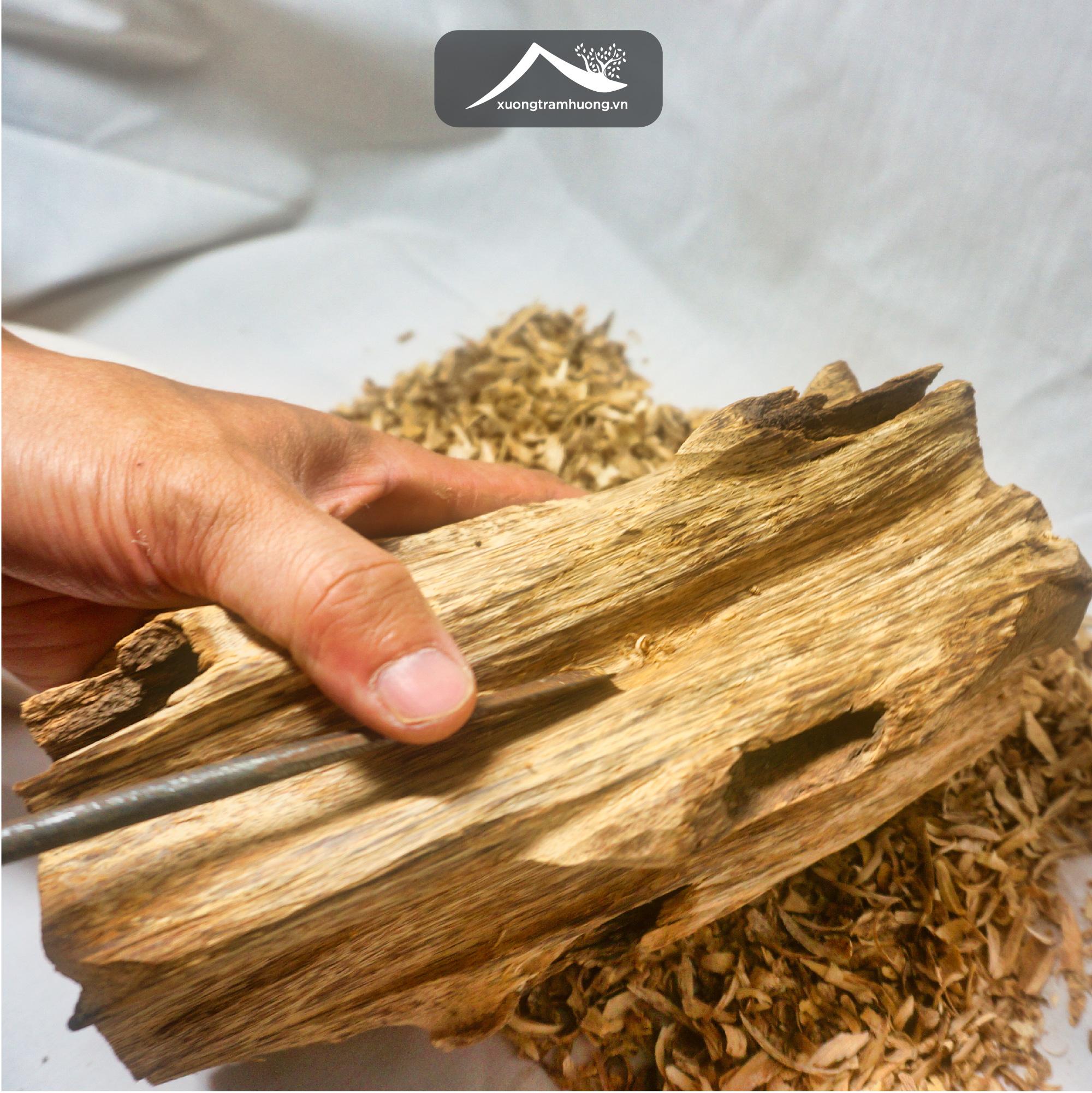 Mẫu Thử Nụ Trầm Hương 2g, Dăm Trầm Hương 2g, Bột Trầm Hương 2g, Xông Nhà Tẩy Uế Mang Tài Lộc Gia Chủ