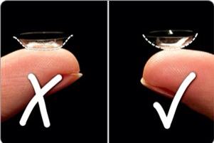 cách phân biệt mặt lens trong