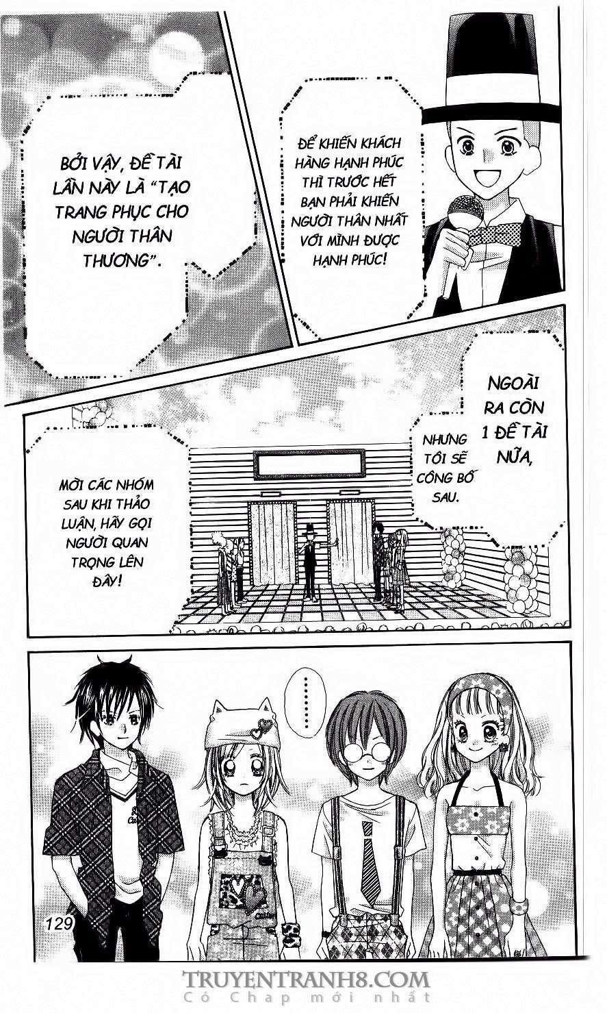 tiệm thời trang, love cotton chapter 23 14