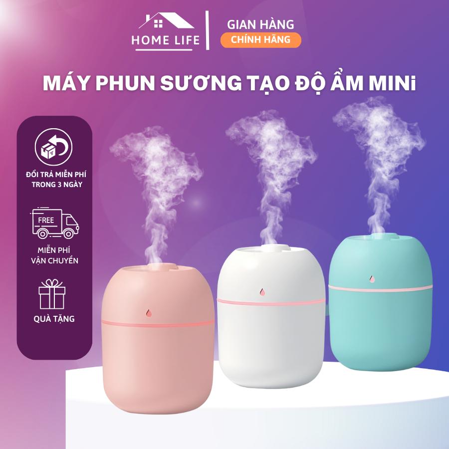 Máy xông tinh dầu mini, Máy khuếch tán phun sương tinh dầu tạo ẩm đuổi muỗi, Máy phun sương mini - HOMEPSMN