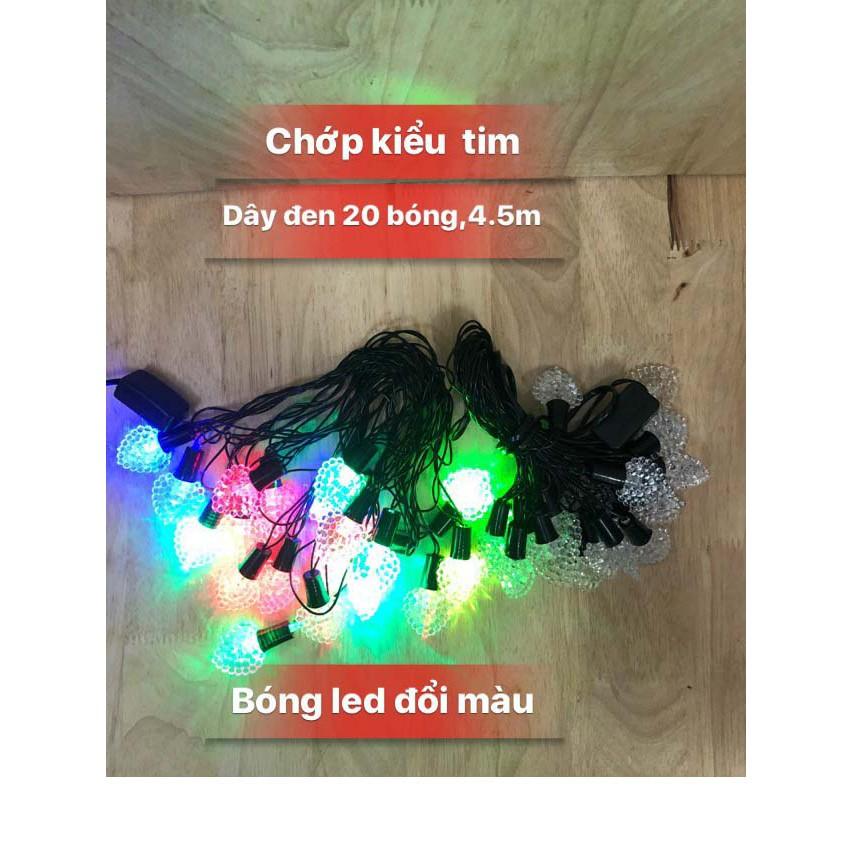 ĐÈN LED CHỚP KIỂU TRÁI TIM TRANG TRÍ MỚI NHẤT 2019