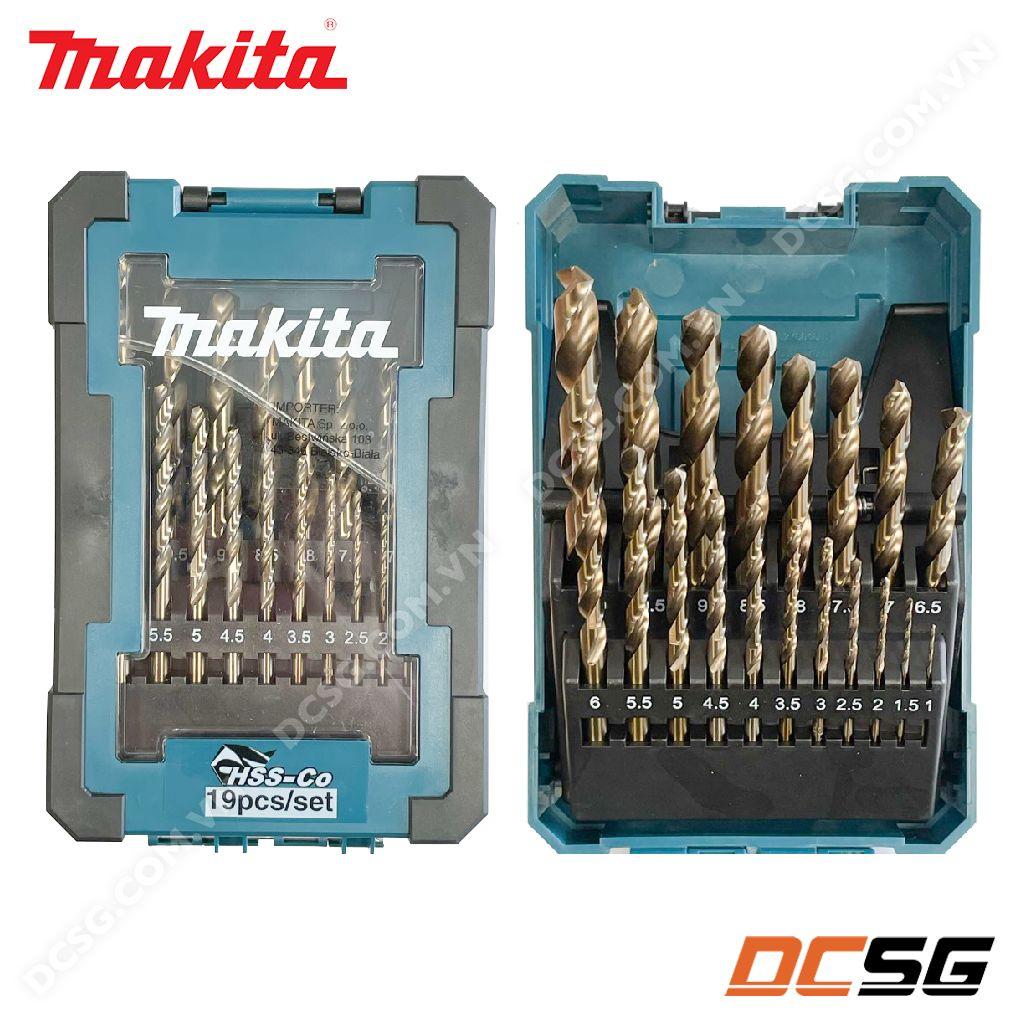 Bộ mũi khoan inox HSS-Co 1.0-10mm Makita D-67561 | DCSG