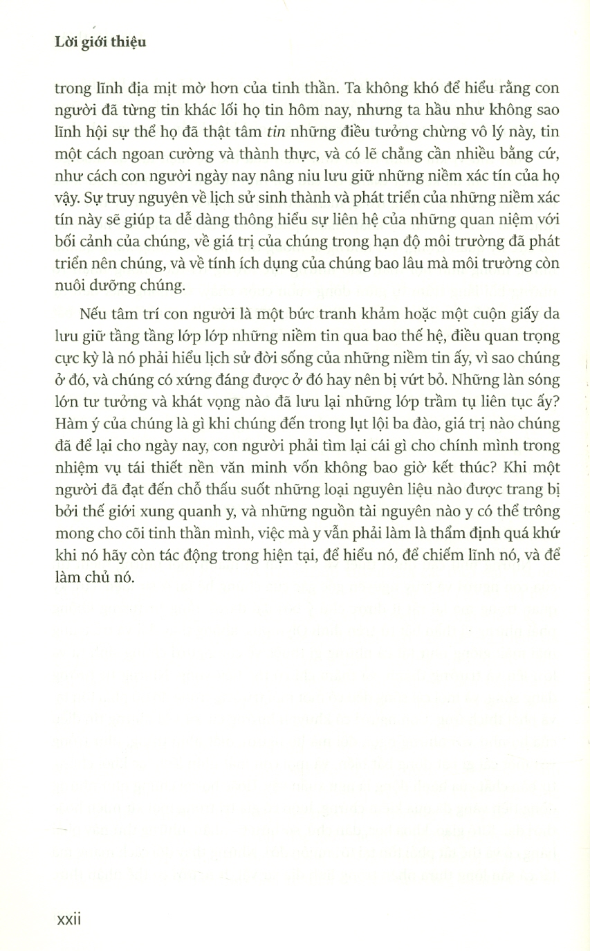 Tinh Thần Hiện Đại - Lịch Sử Hình Thành Và Phát Triển