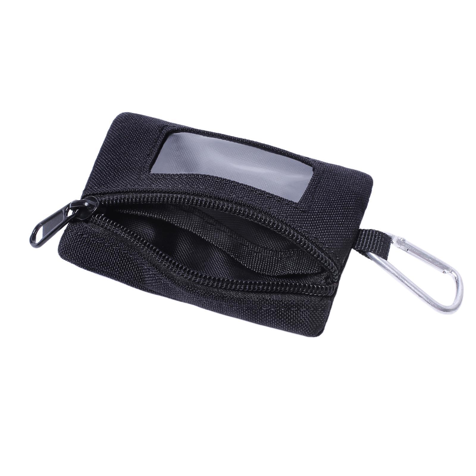 Oxford Cloth Purse Fashion Running Sports Travel Pouch Bag Black
