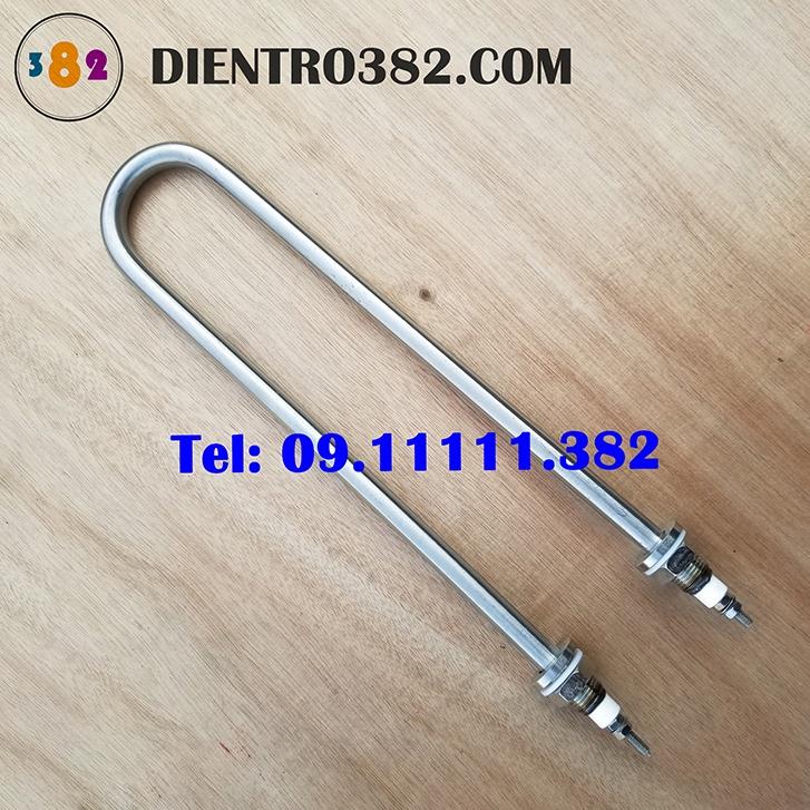 Điện trở chữ U công suất 4kw dài 35cm chất liệu inox 304 cho nồi phở, đun nước sôi