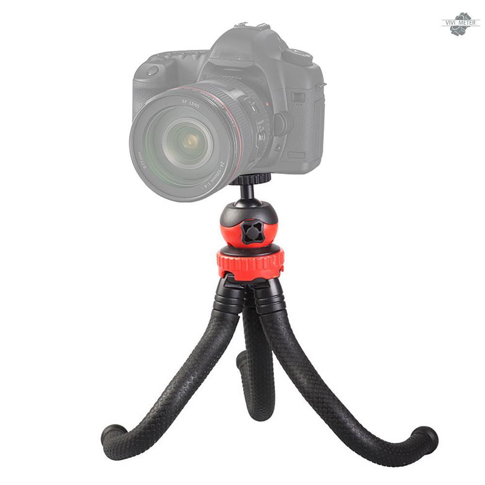 Giá Đỡ Ba Chân Mini Hình Bạch Tuộc Linh Hoạt Với Đầu Bi Xoay 360 Độ Cho Máy Ảnh Dslr Action Smartphone