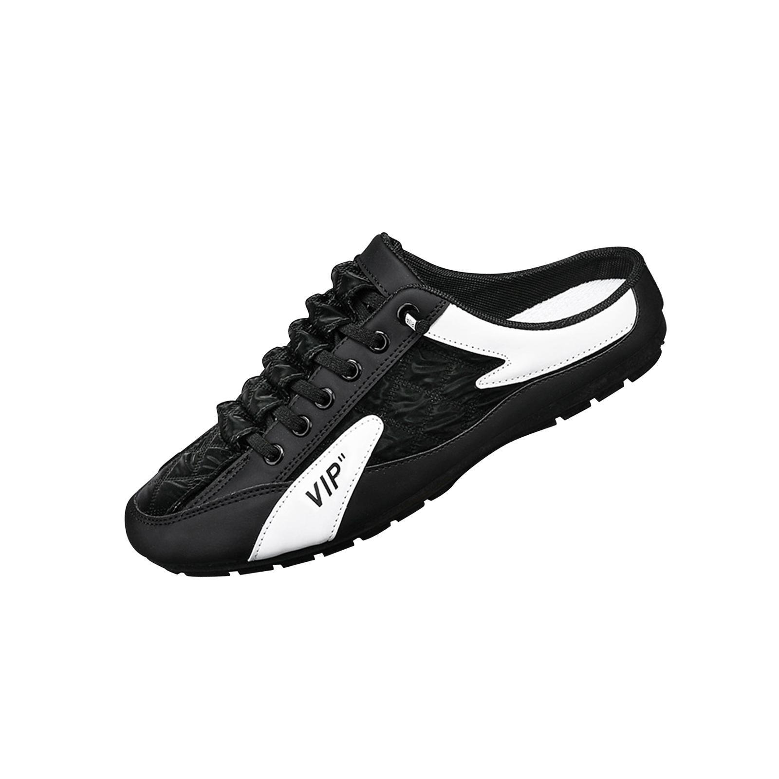 Men Slip on Mule Sneakers Casual Sports Shoes Loafers for Hiker Outdoor Teen