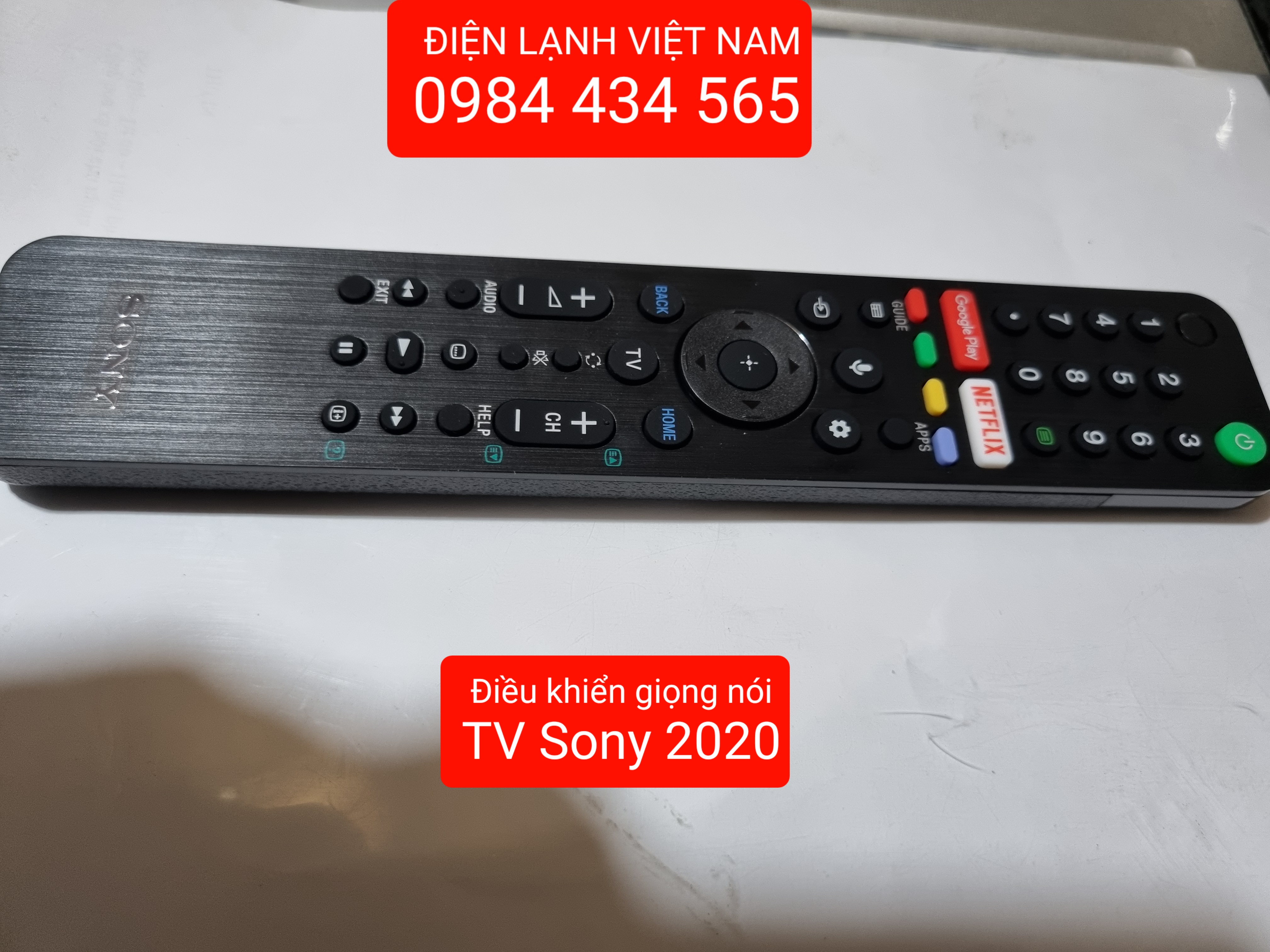 remote Điều khiển giọng nói cho TV Sony 2021/ remote Smart TV Sony có điều khiển giọng nói 2021