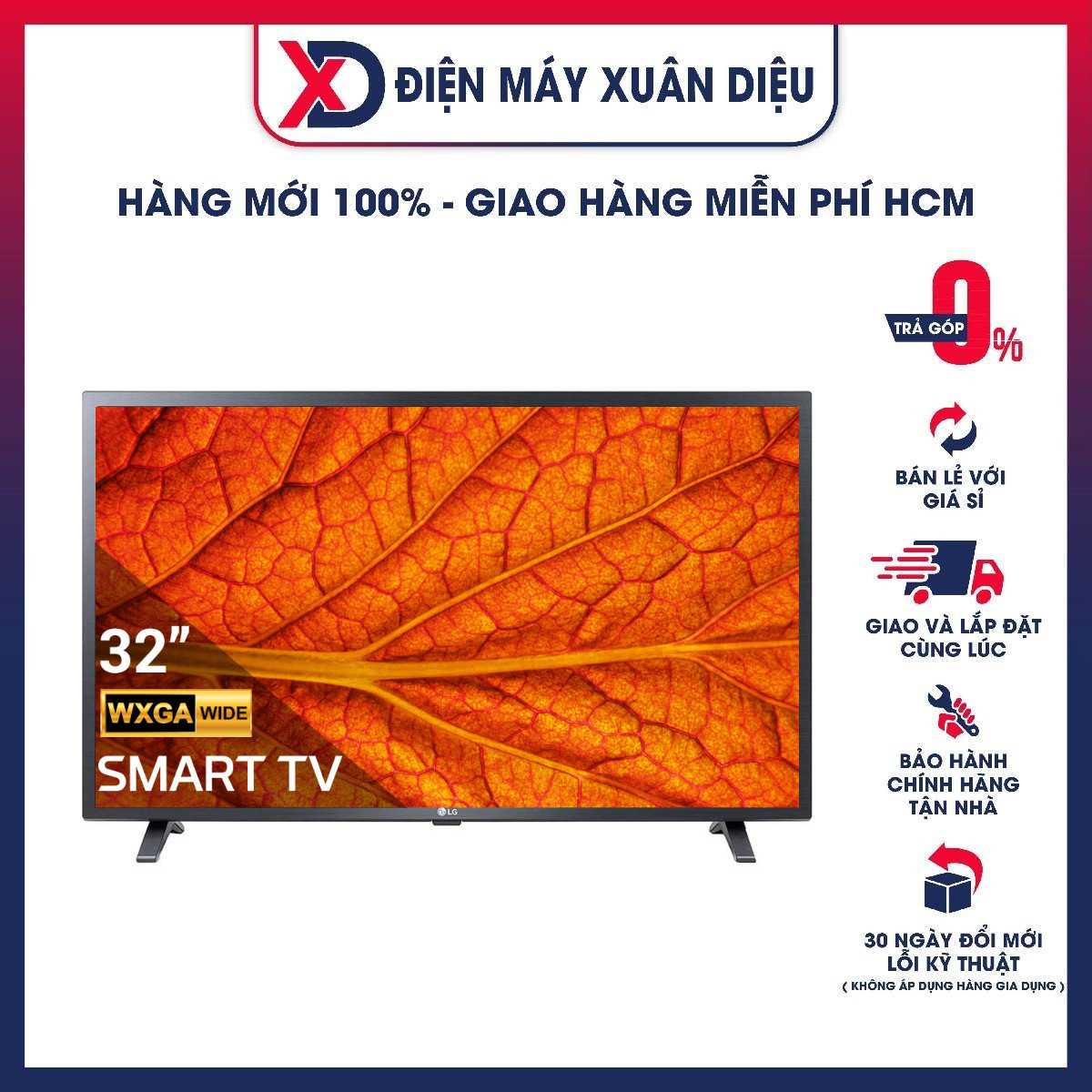 Smart Tivi LG HD 32 inch 32LM636BPTB - Hàng chính hãng - Giao HCM và 1 số tỉnh thành