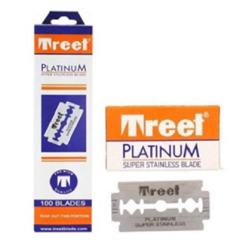 Lưỡi lam Treet cam Hộp 200 lưỡi + Quà tặng dùng thử
