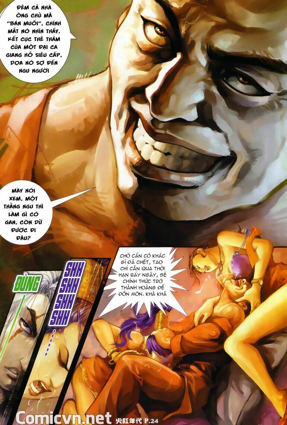 hỏa hồng niên đại hắc cốt đường chapter 24 22