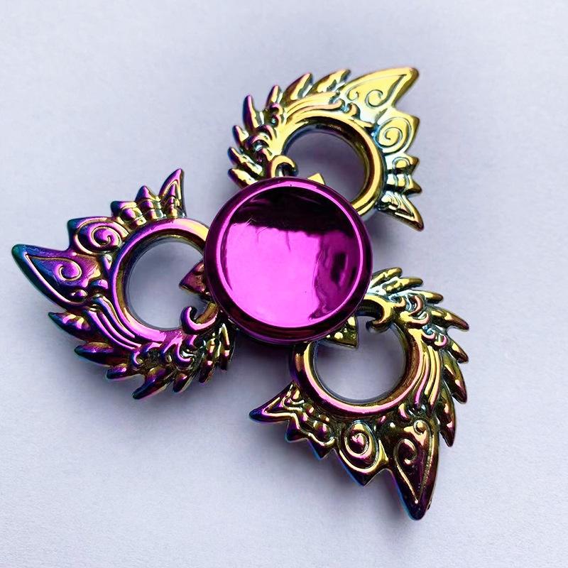 Con Quay Spinner 4 Cánh, Bông Hoa, Bánh Lái, Bầu Tiên, Tháp Eiffen, Mũi Tên - Bằng Thép, Quay Vô Cực