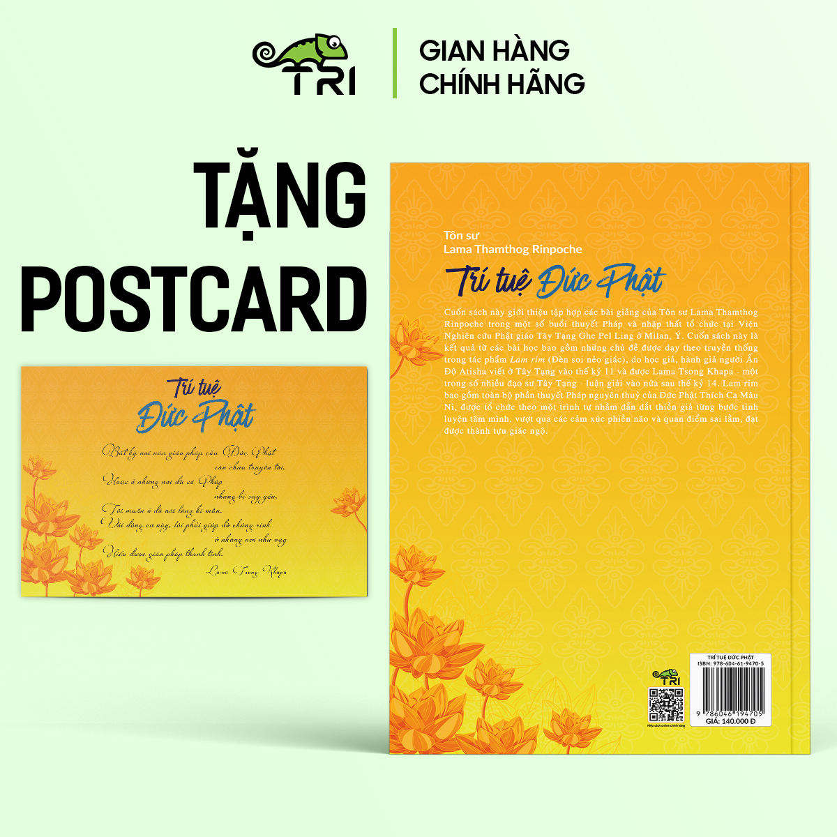 Sách - Trí Tuệ Đức Phật (Tôn Sư Lama Thamthog Rinpoche) - Tuệ Tri