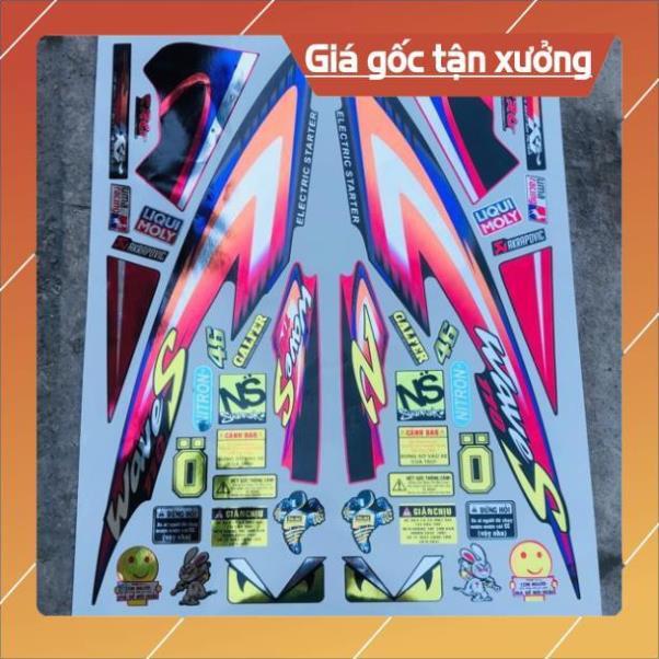 Tem rời wave a Crom cao cấp chính hãng