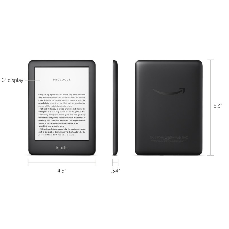 Máy Đọc Sách Kindle Gen 10 - 2019 (4GB) - Hàng Nhập Khẩu