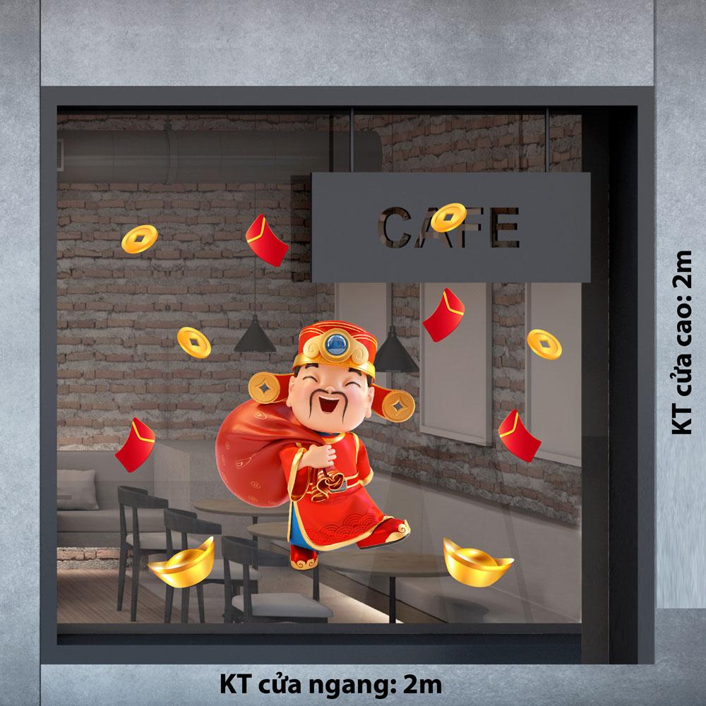 DECAL TRANG TRÍ TẾT 2024 SỐ69