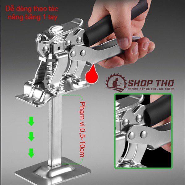 Kích kê tay bóp nhanh, con đội gạch ốp lát, con đội lấy cốt trong xây dựng.